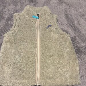 Patagonia Cream Fleece Vest
